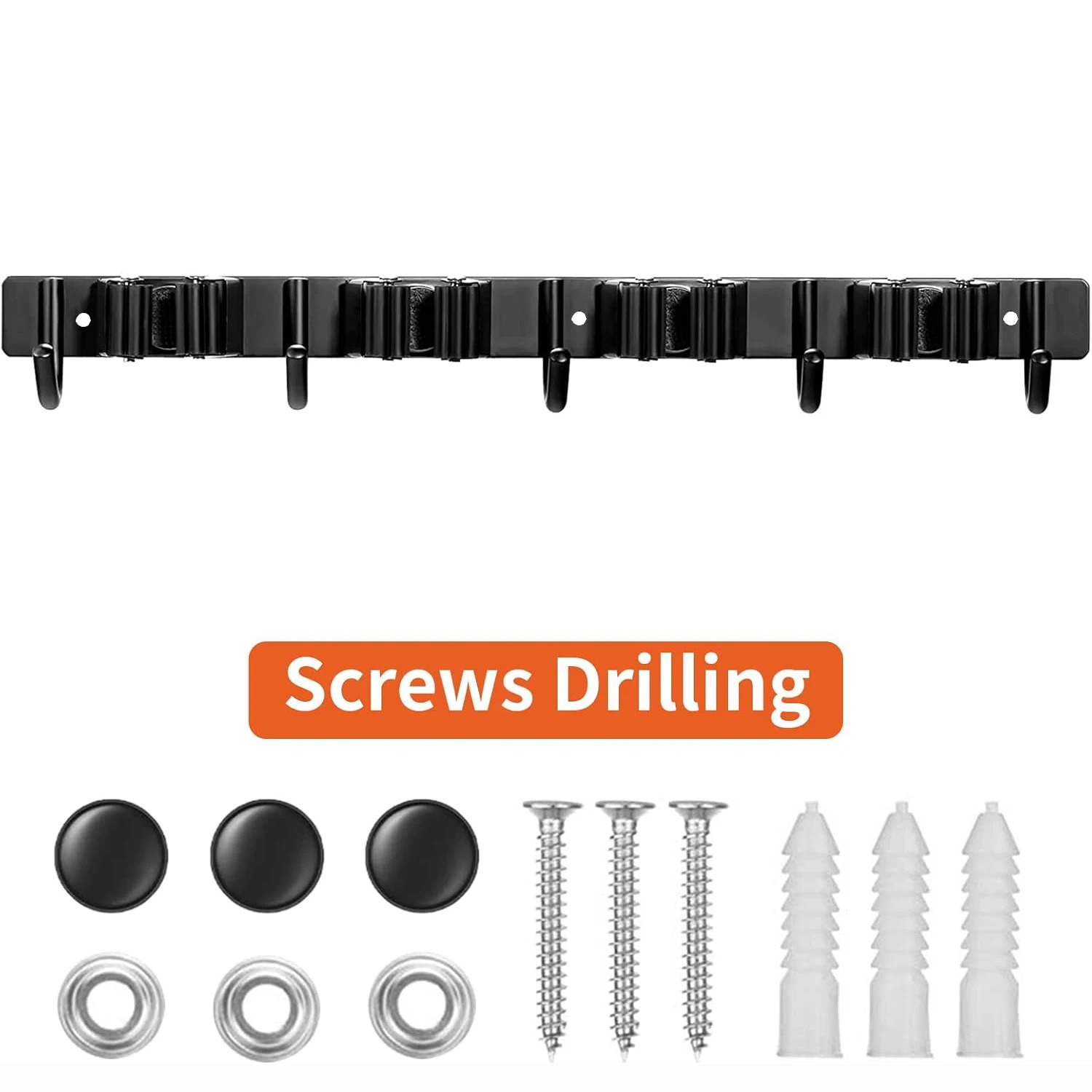 Gardening Tools Range - Wytrzymały metalowy wieszak na narzędzia z