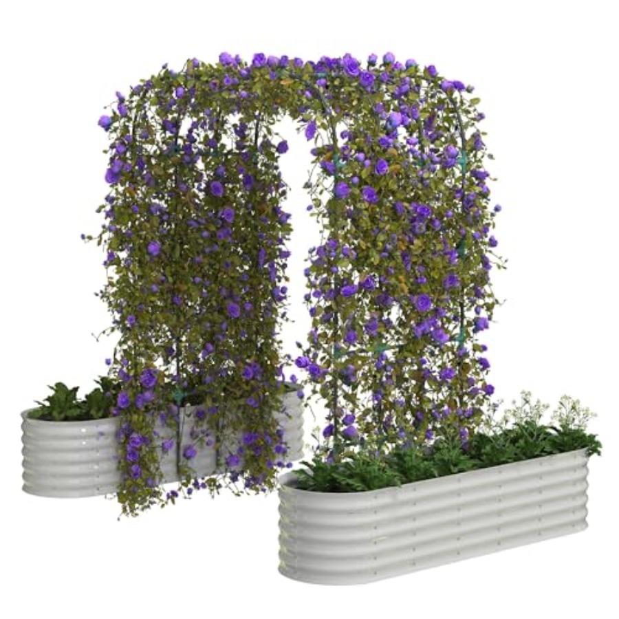 Raised Bed Planter Box - Wysoka, ocynkowana grządka podwyższona o wysokości