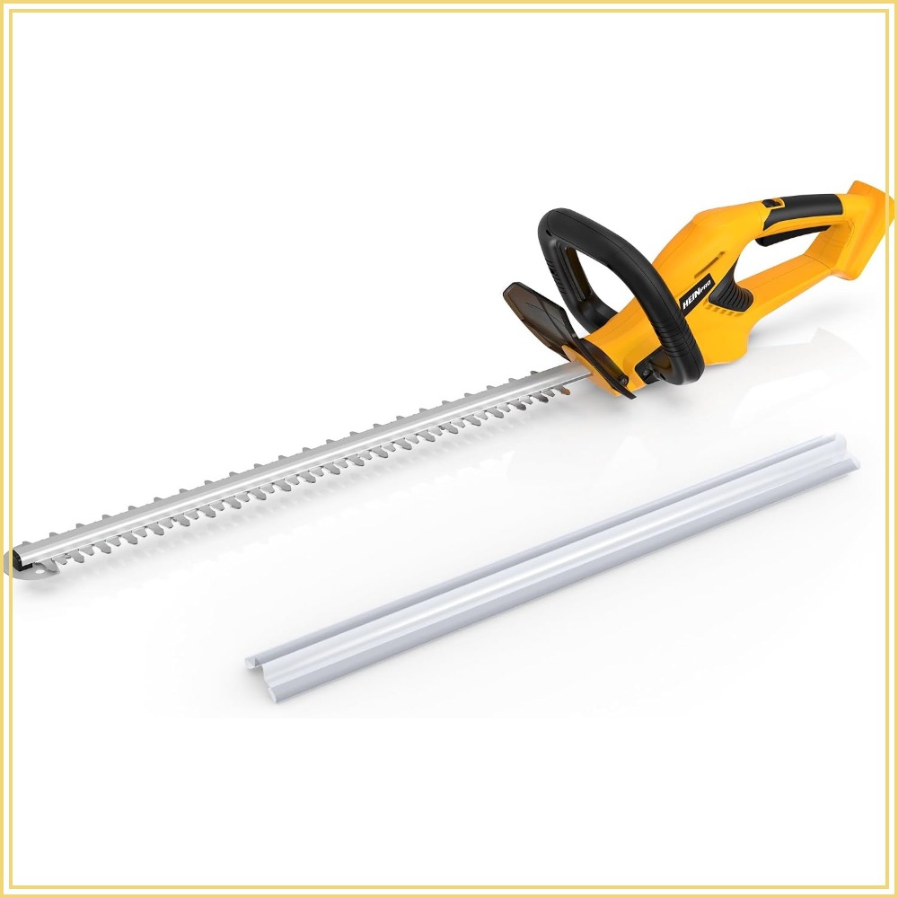 Gardening Tools Images - Akumulatorowe nożyce do żywopłotu 22-calowe, elektryczne