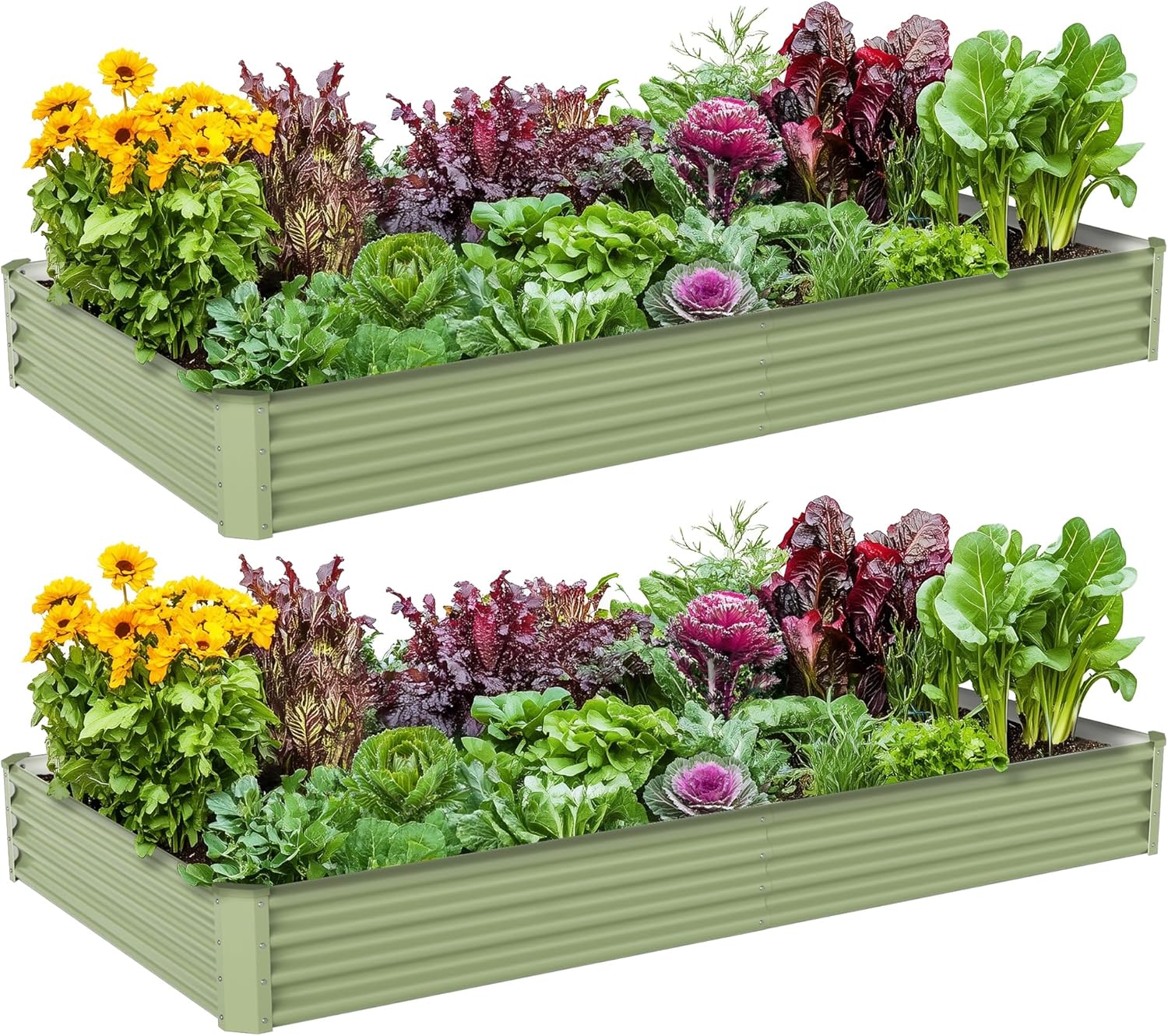 Raised Bed Planter Box - Metalowa podwyższona grządka do warzyw na