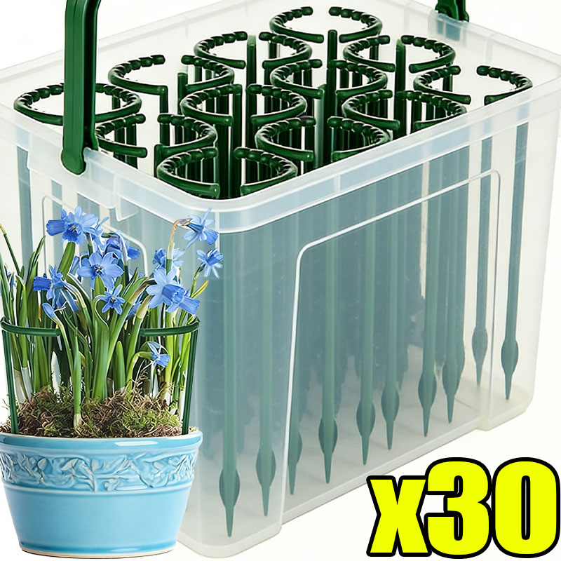 Gardening Tools Range - 30-1 SZT. Plastikowe Podpórki do Roślin