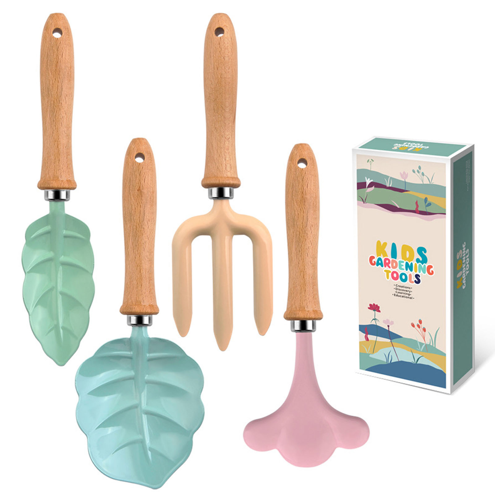 Gardening Tools Toddler - Mały zestaw narzędzi ogrodnika kolorowe bezpieczne
