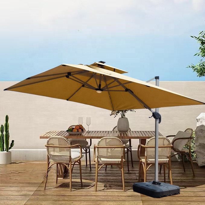 Gardening Tools Big - Duży parasol wiszący 3x3m z własnym
