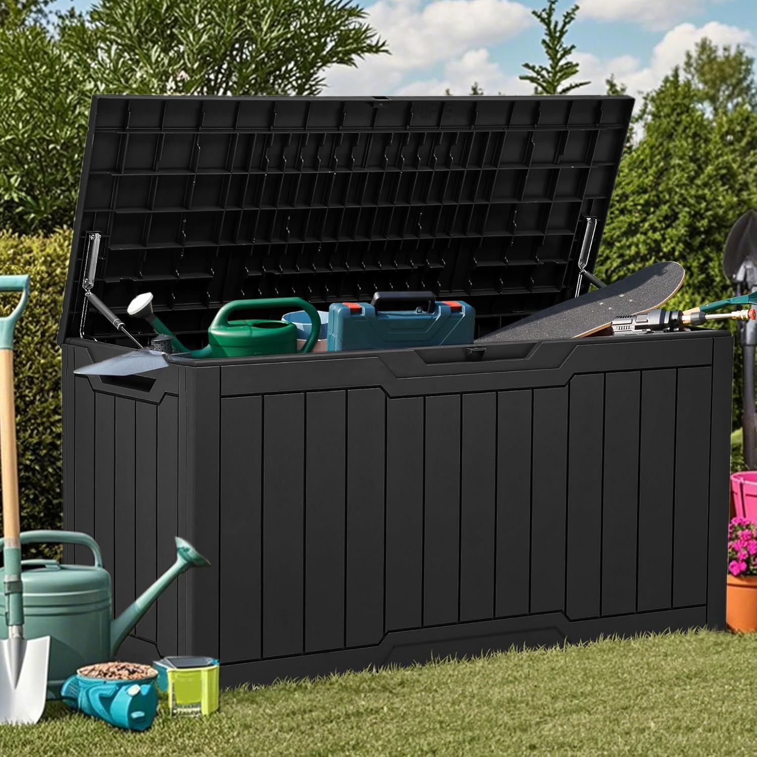 Skrzynia ogrodowa z żywicy o p – Gardening Tools Images recenzja i cena