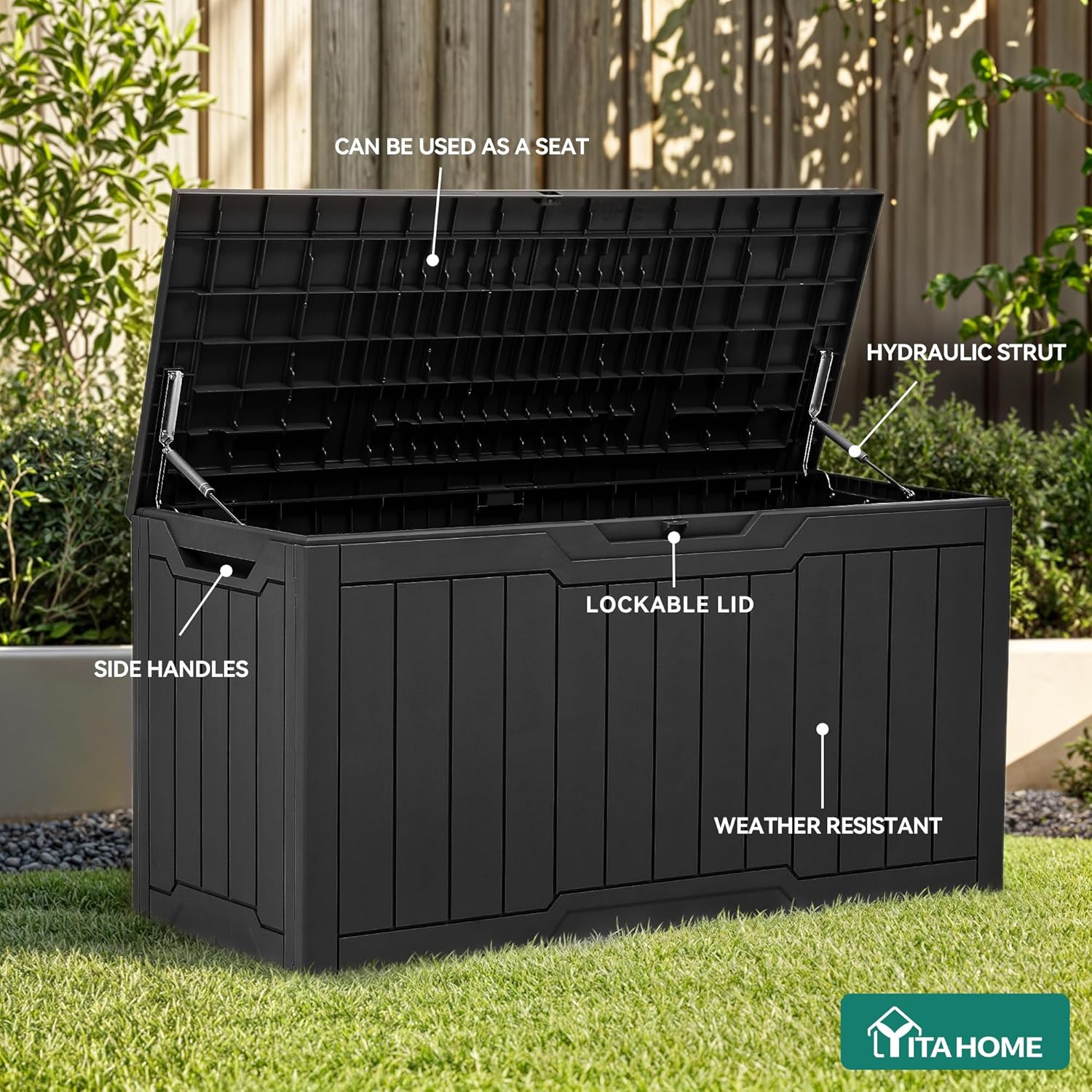 Skrzynia ogrodowa z żywicy o p – Gardening Tools Images recenzja i cena