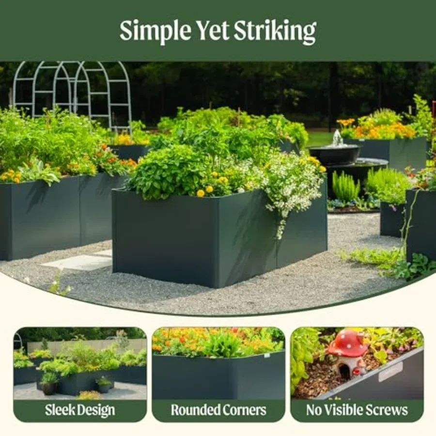 32-calowe, wyjątkowo wysokie,  – Raised Bed Planter Box recenzja i cena