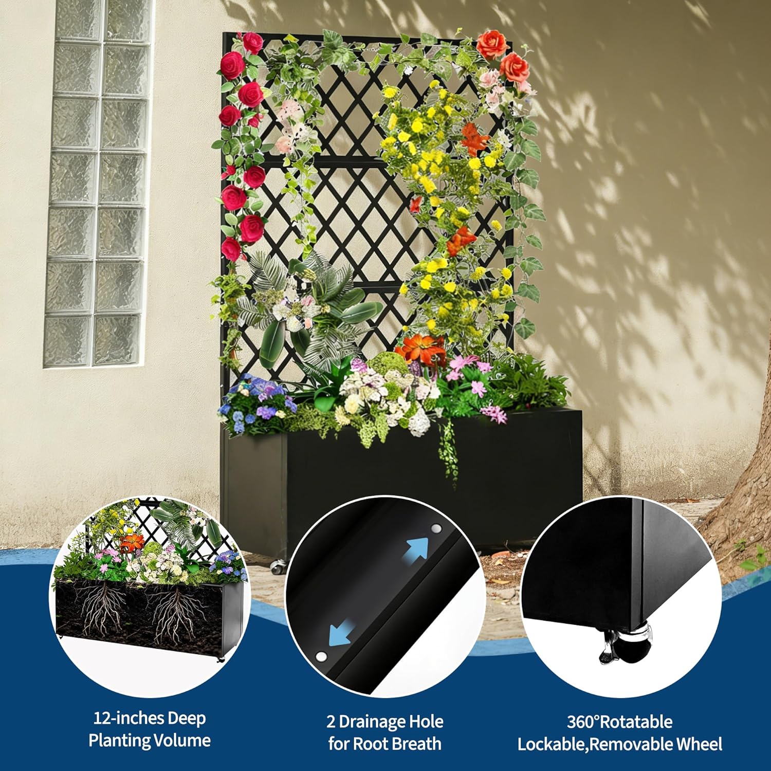 Stelażowa donica z ocynkowanej – Raised Bed Planter Box recenzja i cena