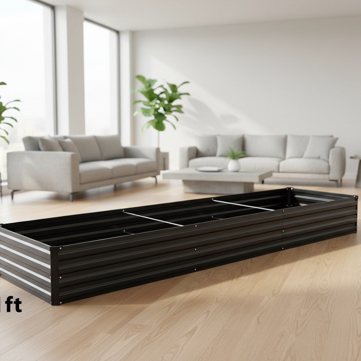 Ocynkowana podwyższona grządka – Raised Bed Planter Box recenzja i cena