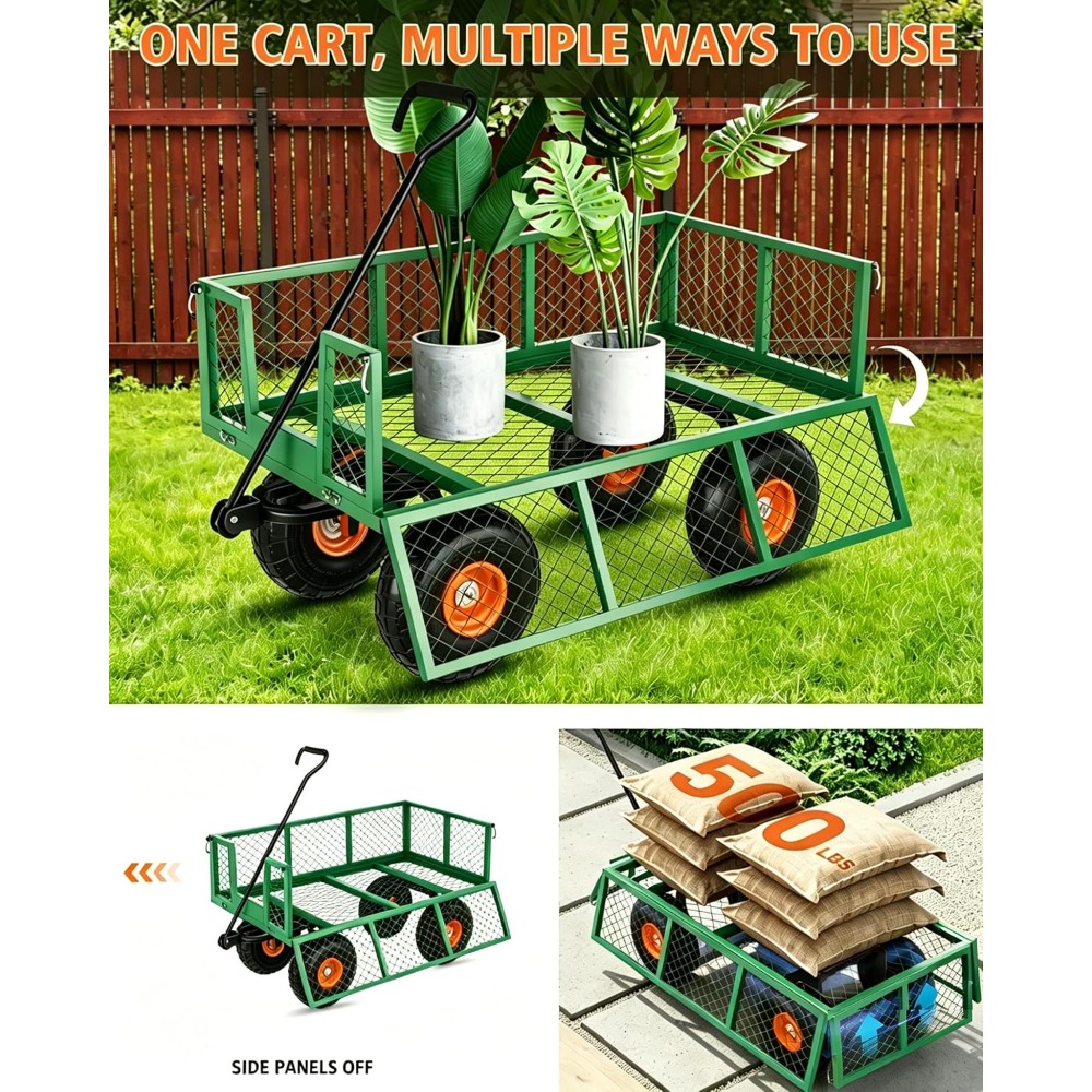Wytrzymały stalowy wózek ogrod – Gardening Tools Images recenzja i cena
