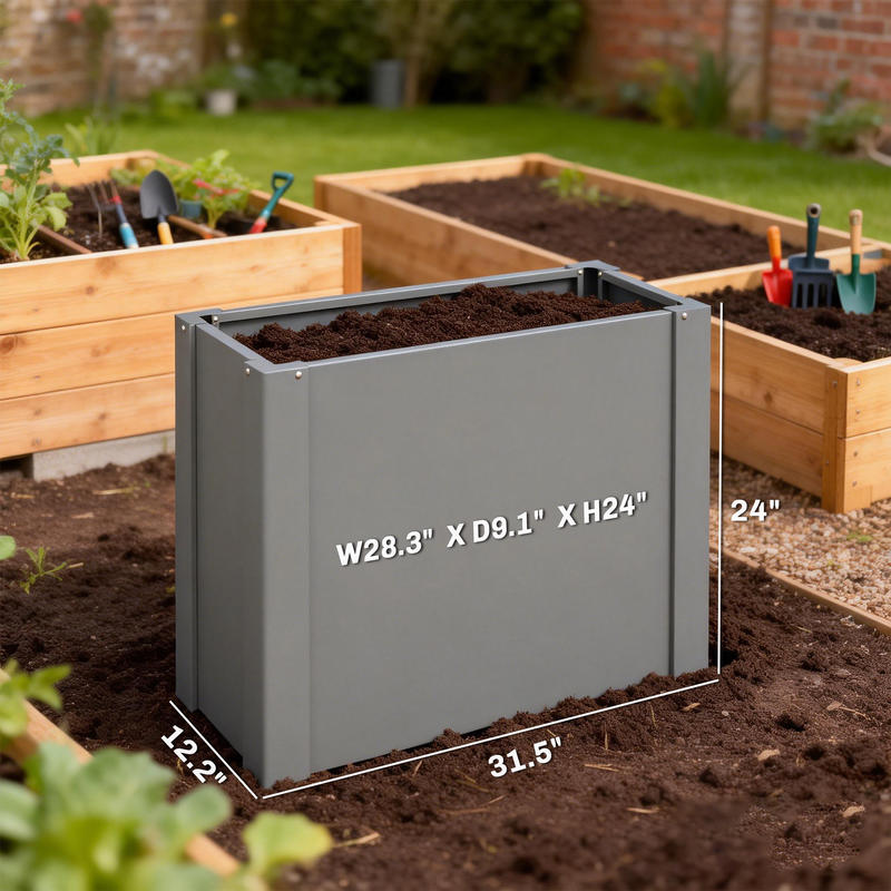 Outsunny Podwyższona Grządka O – Raised Bed Planter Box recenzja i cena