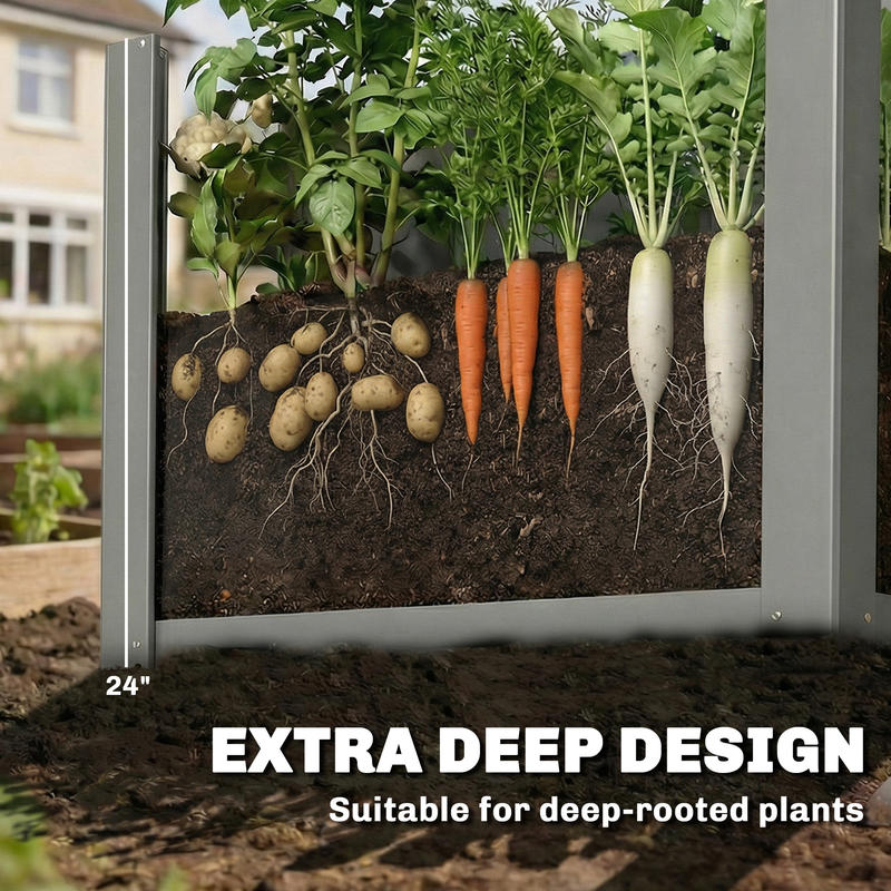 Outsunny Podwyższona Grządka O – Raised Bed Planter Box recenzja i cena