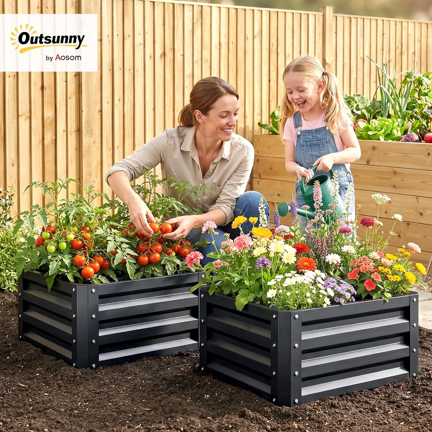 Dwuczęściowa ocynkowana podwyż – Raised Bed Planter Box recenzja i cena
