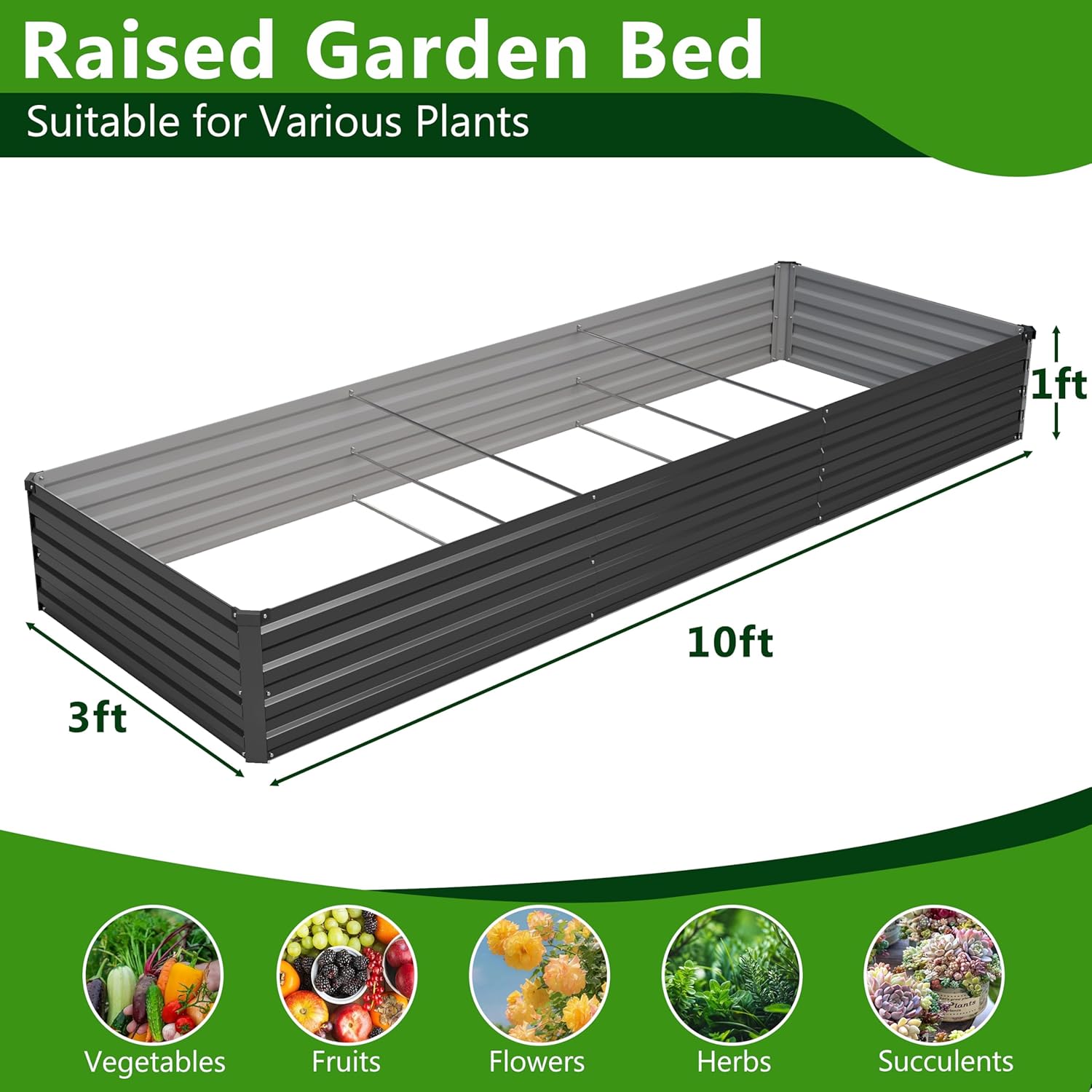 2 SZT. Zestaw podwyższonych za – Raised Bed Planter Box recenzja i cena