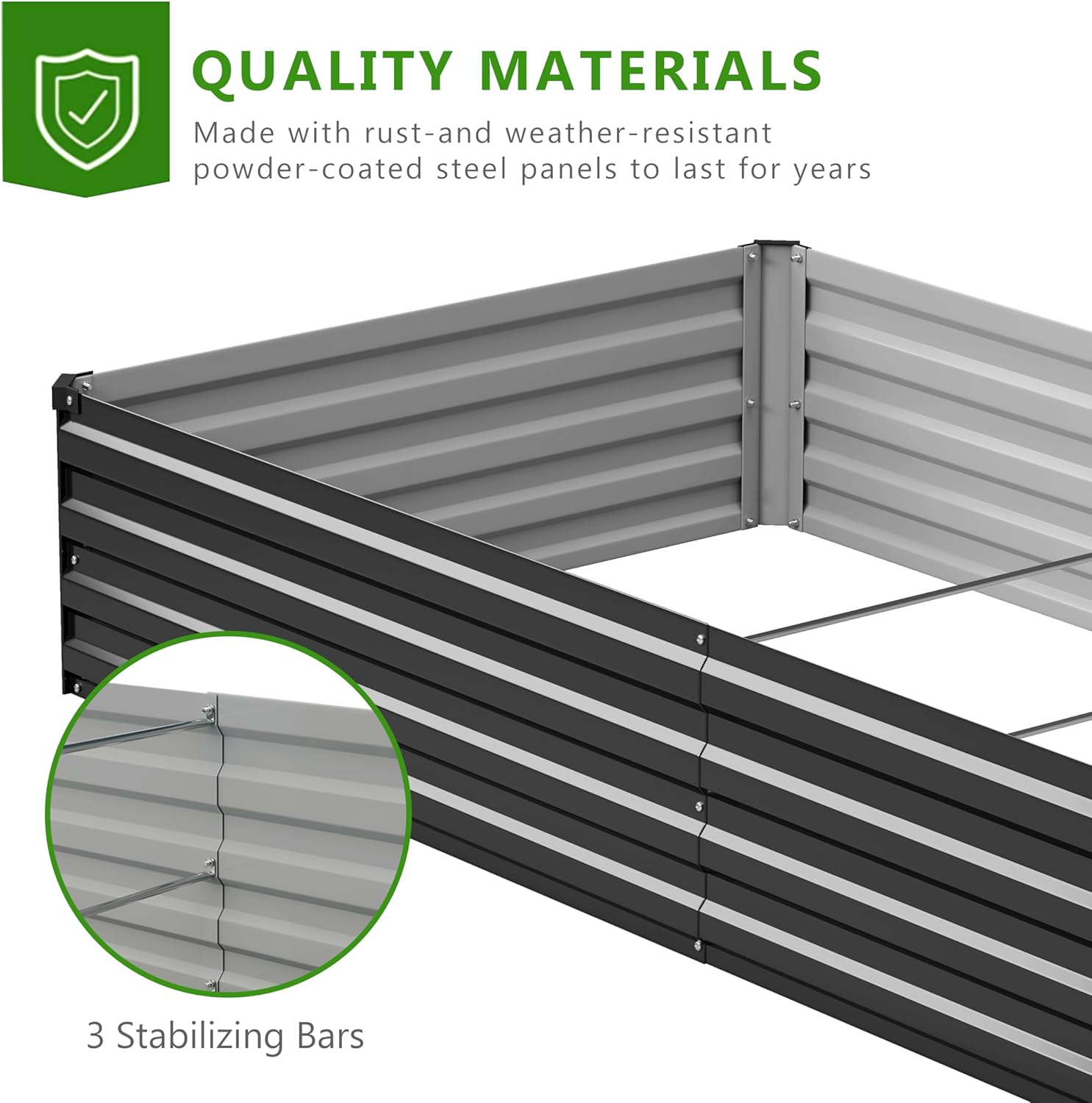 2 SZT. Zestaw podwyższonych za – Raised Bed Planter Box recenzja i cena