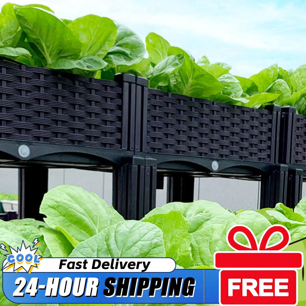 Plastikowa podwyższona skrzyni – Raised Bed Planter Box recenzja i cena