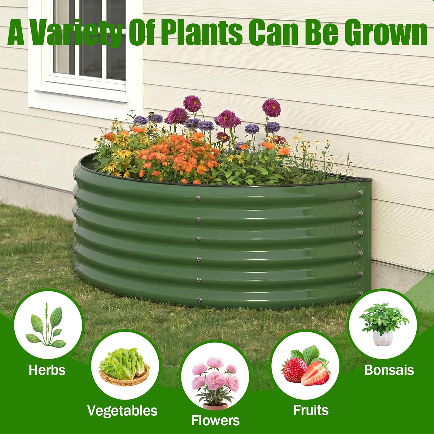 Galwanizowana podwyższona grzą – Raised Bed Planter Box recenzja i cena