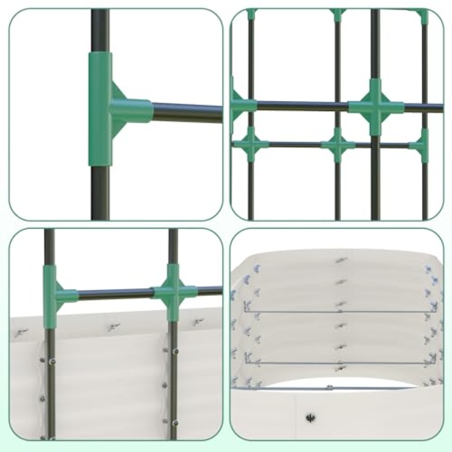 Wysoka, ocynkowana grządka pod – Raised Bed Planter Box recenzja i cena