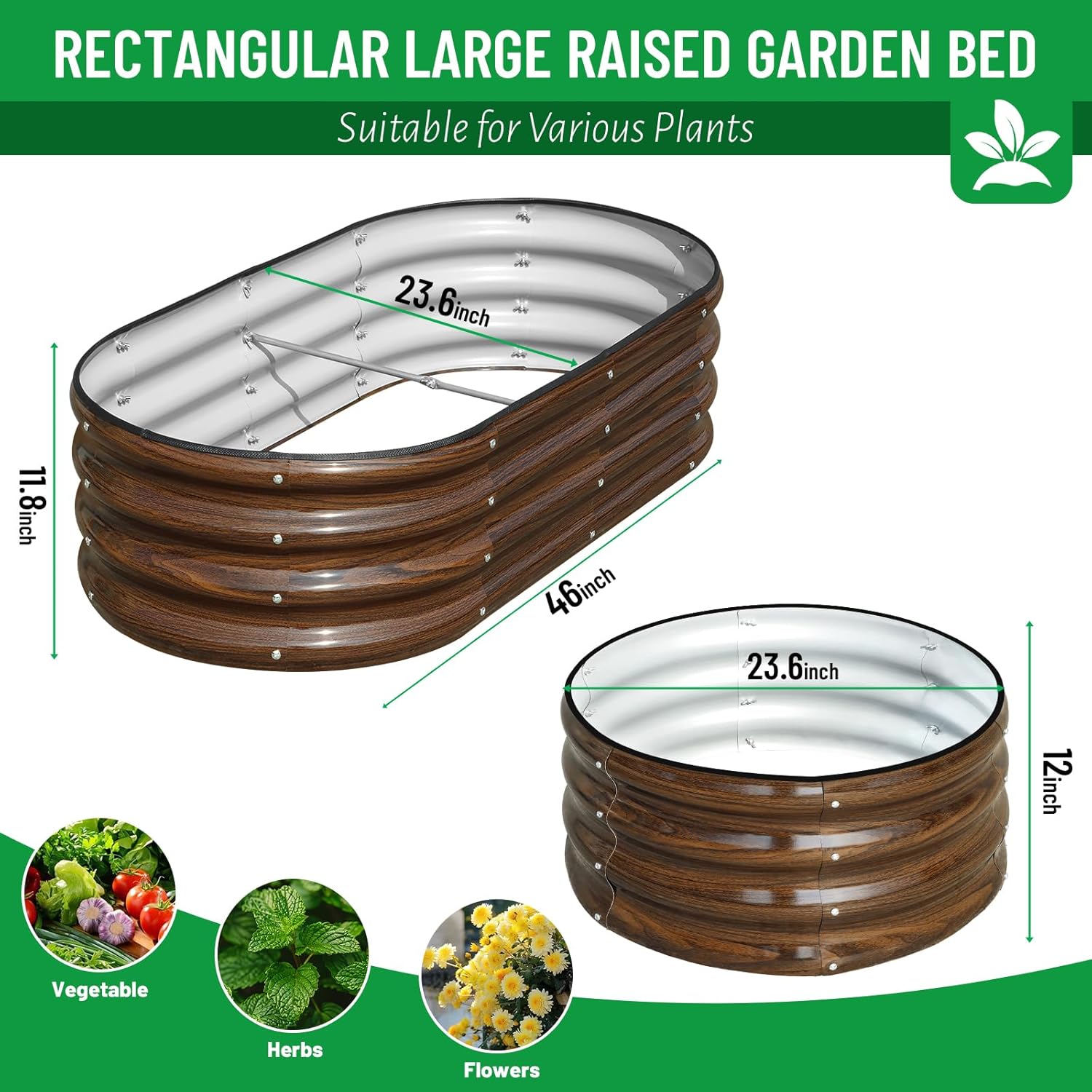 Zestaw 3 podwyższonych zarośló – Raised Bed Planter Box recenzja i cena