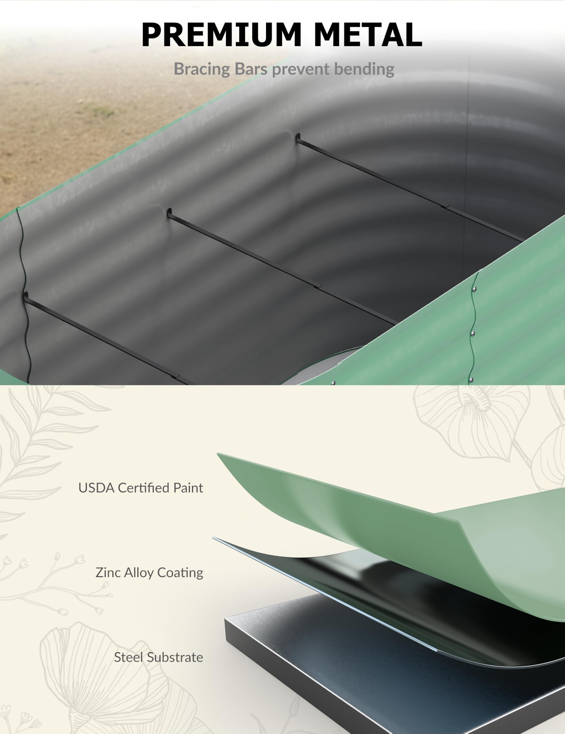 Podwyższona grządka ogrodowa o – Raised Bed Planter Box recenzja i cena
