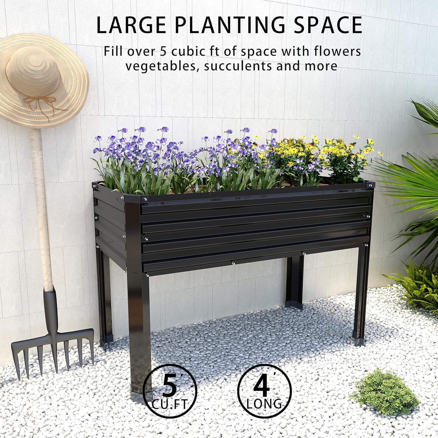2 SZT. Galwanizowane podwyższo – Raised Bed Planter Box recenzja i cena