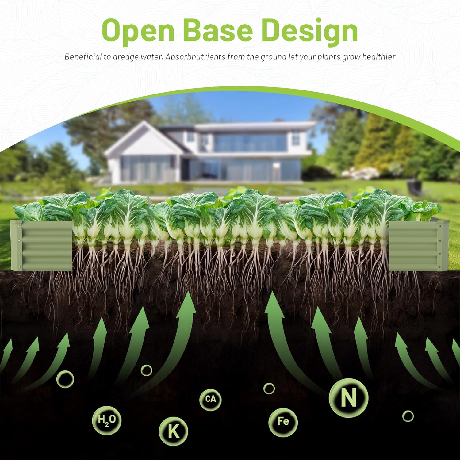 Metalowa podwyższona grządka d – Raised Bed Planter Box recenzja i cena