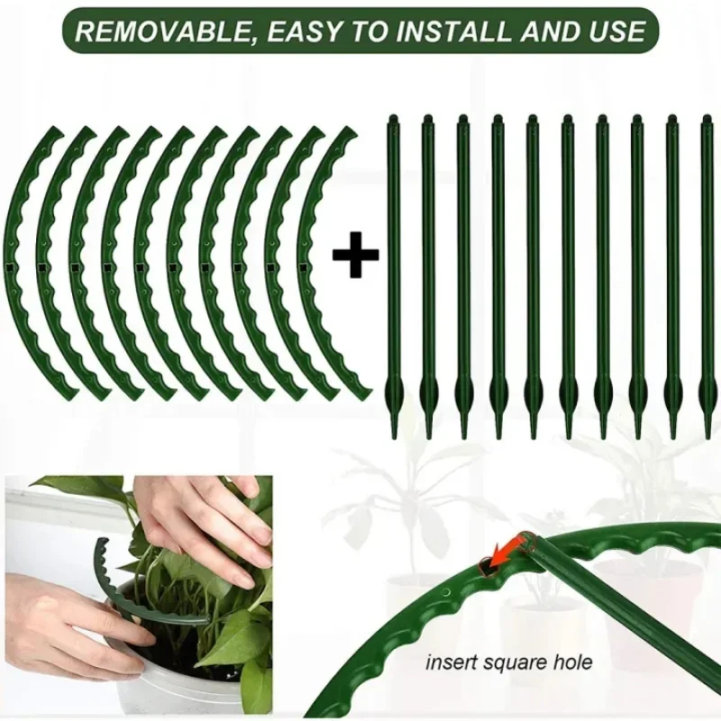 Plastikowe podpórki do roślin, – Gardening Tools Range recenzja i cena