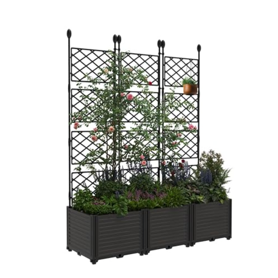 Zestaw 3 sztuk modułowych, pod – Raised Bed Planter Box recenzja i cena