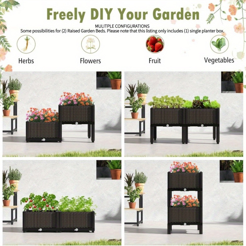Podwyższona grządka ogrodowa,  – Raised Bed Planter Box recenzja i cena