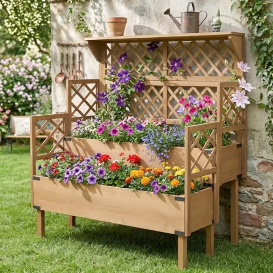 Podwyższony ogródek z systemem – Raised Bed Planter Box recenzja i cena