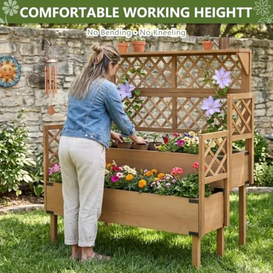 Podwyższony ogródek z systemem – Raised Bed Planter Box recenzja i cena