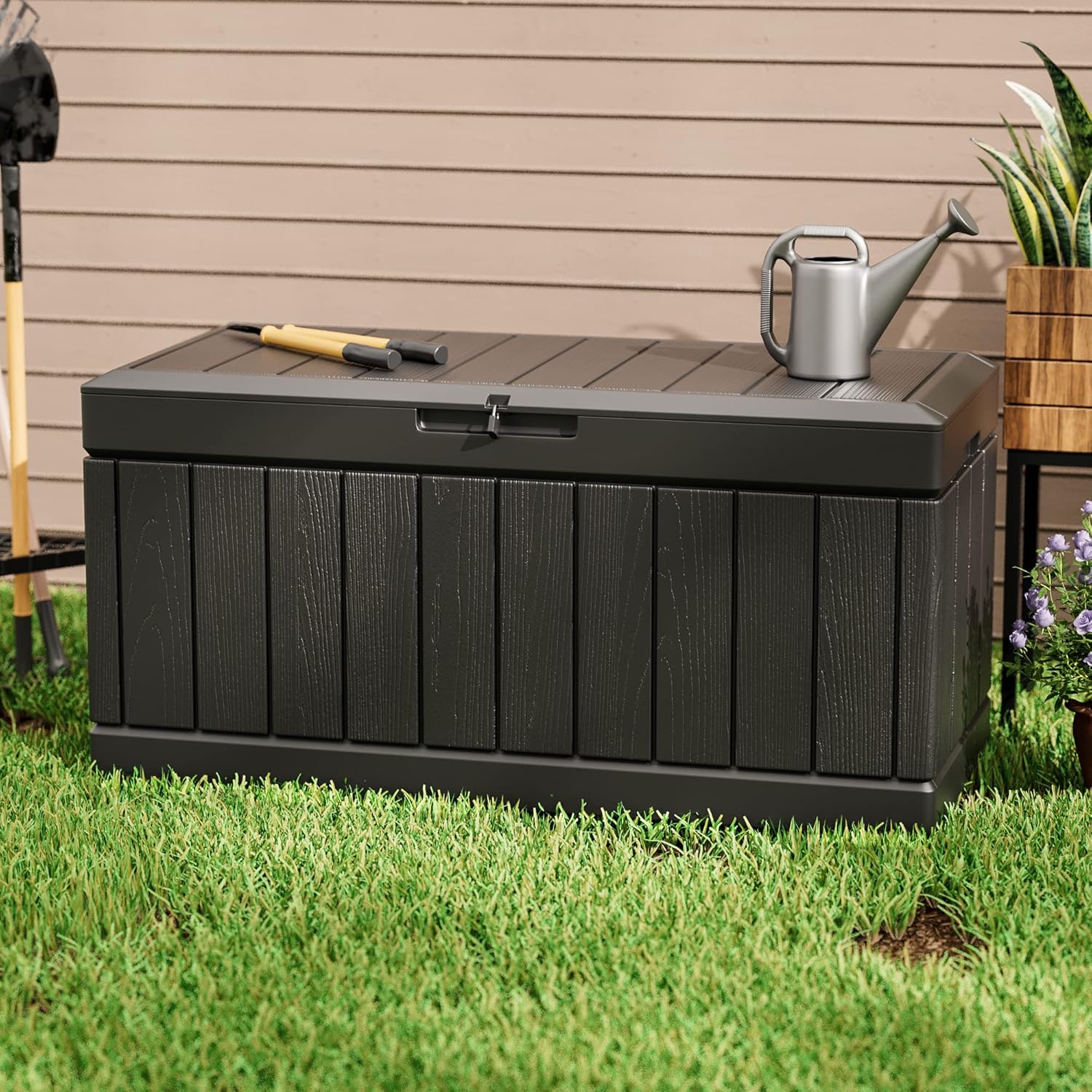 Skrzynia ogrodowa z żywicy o p – Gardening Tools Images recenzja i cena