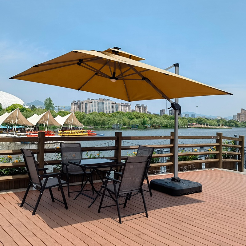 Duży parasol wiszący 3x3m z wł – Gardening Tools Big recenzja i cena